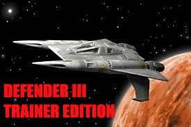 Defender III Trainer version for the Atari 2600 Portable Console (and all Atari consoles). Defender III is written in BASIC! :)